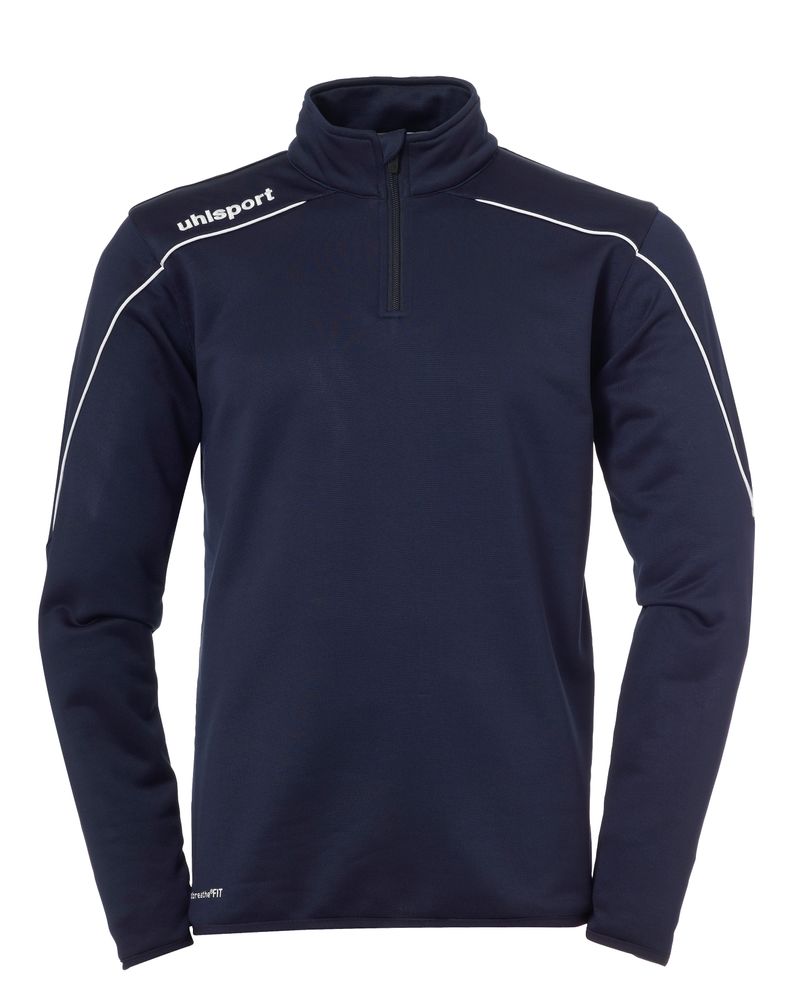 Uhlsport Stream 22 1/4 ZIP TOP - marine/weiß