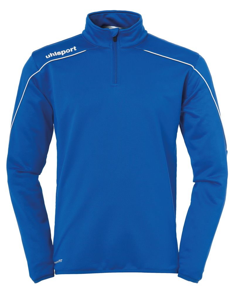 Uhlsport Stream 22 1/4 ZIP TOP - azurblau/weiß