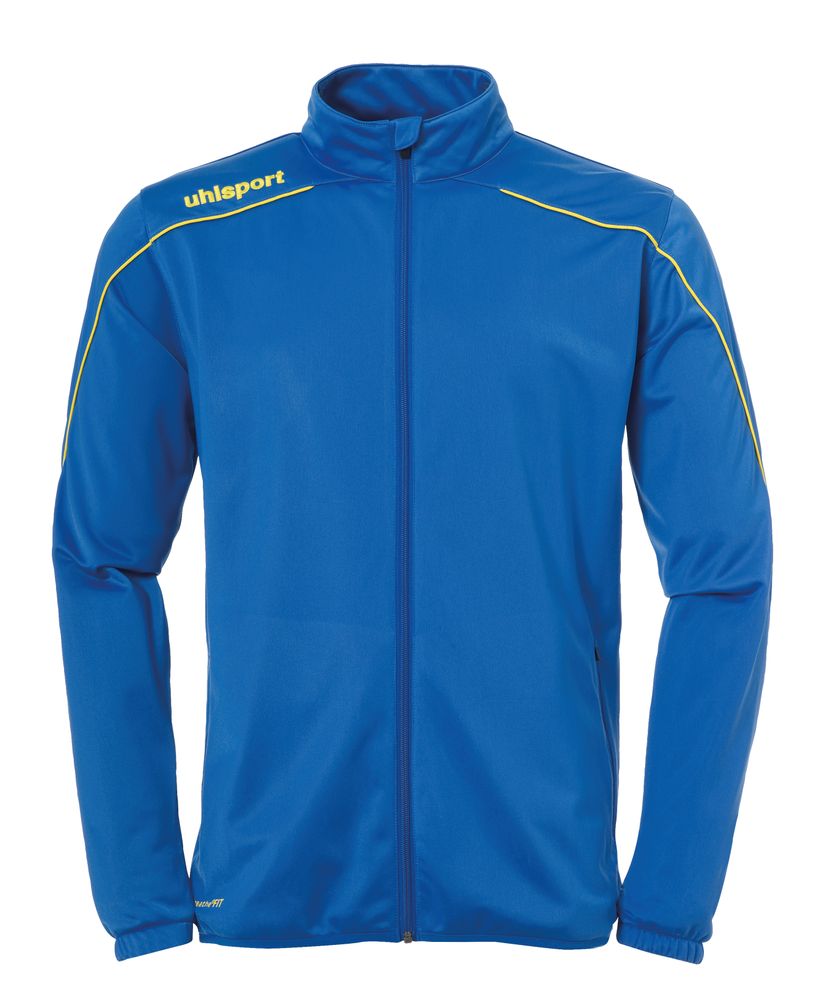 Uhlsport Stream 22 CLASSIC JACKE - azurblau/limonengelb