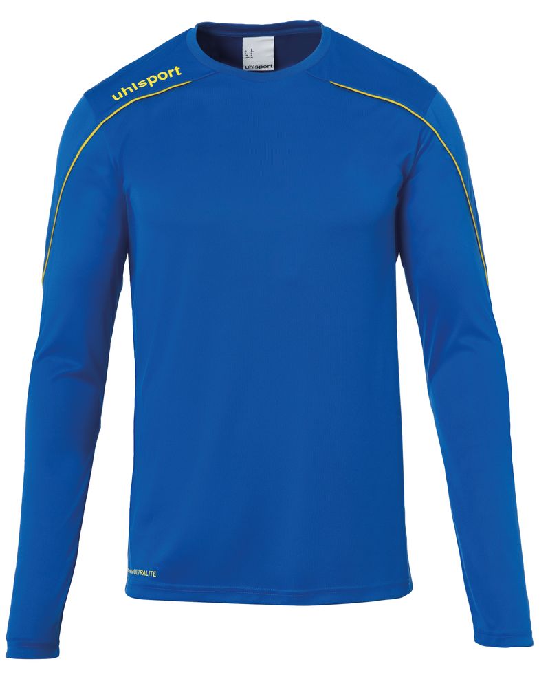 Uhlsport Stream 22 TRIKOT LANGARM - azurblau/limonengelb