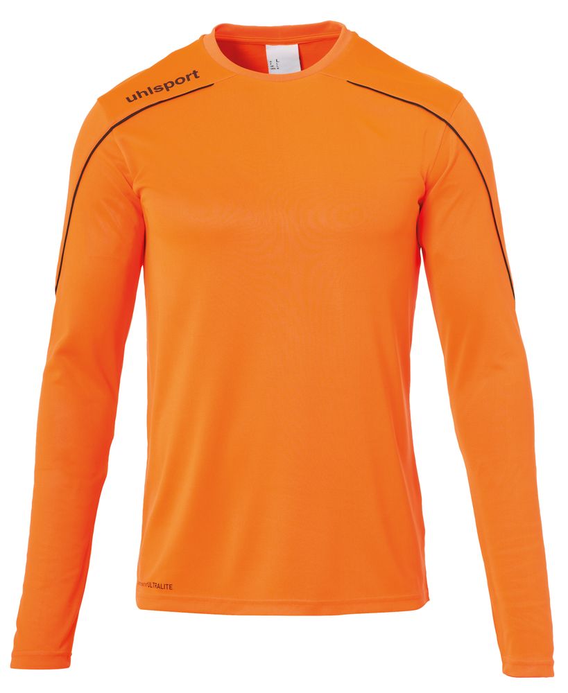 Uhlsport Stream 22 TRIKOT LANGARM - fluo orange/schwarz
