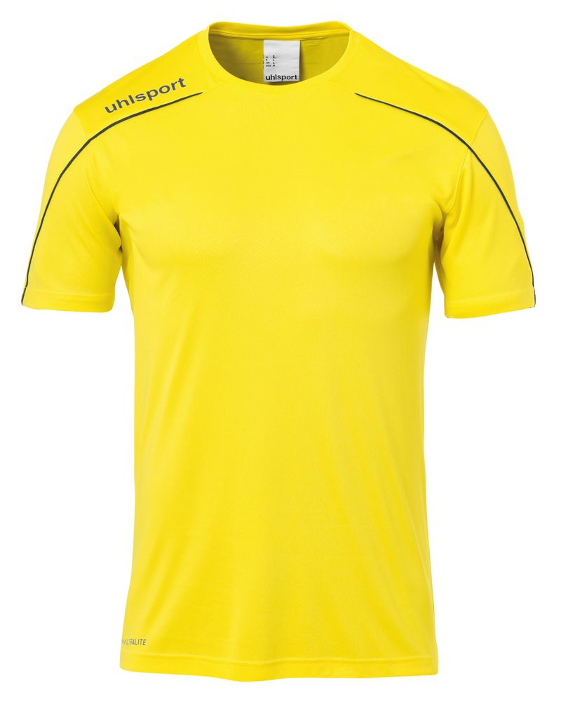 Uhlsport Stream 22 TRIKOT KURZARM - limonengelb/schwarz
