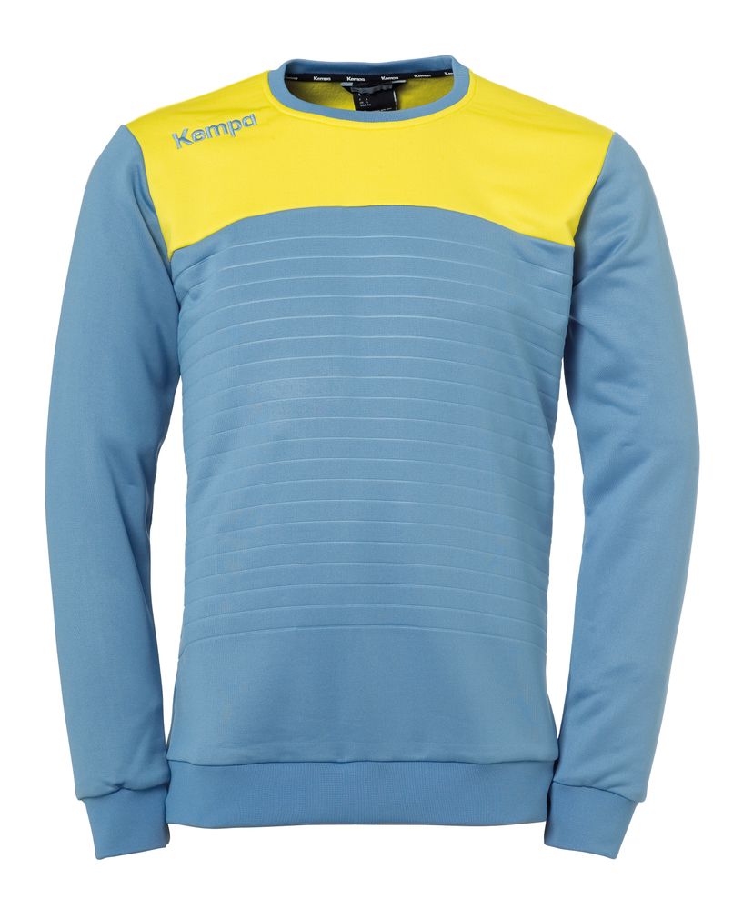 Kempa EMOTION 2.0 TRAINING TOP - dove blau/limonengelb