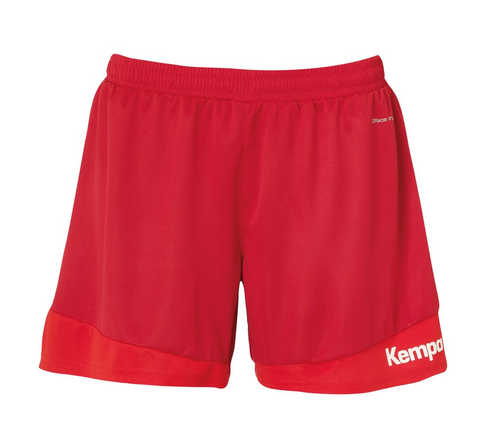 Kempa EMOTION 2.0 SHORTS WOMEN - chilirot/rot