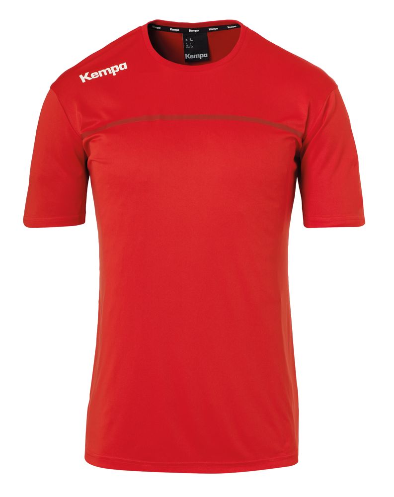 Kempa EMOTION 2.0 POLY SHIRT - rot/chilirot