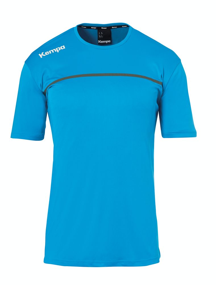 Kempa EMOTION 2.0 POLY SHIRT - kempablau/anthra
