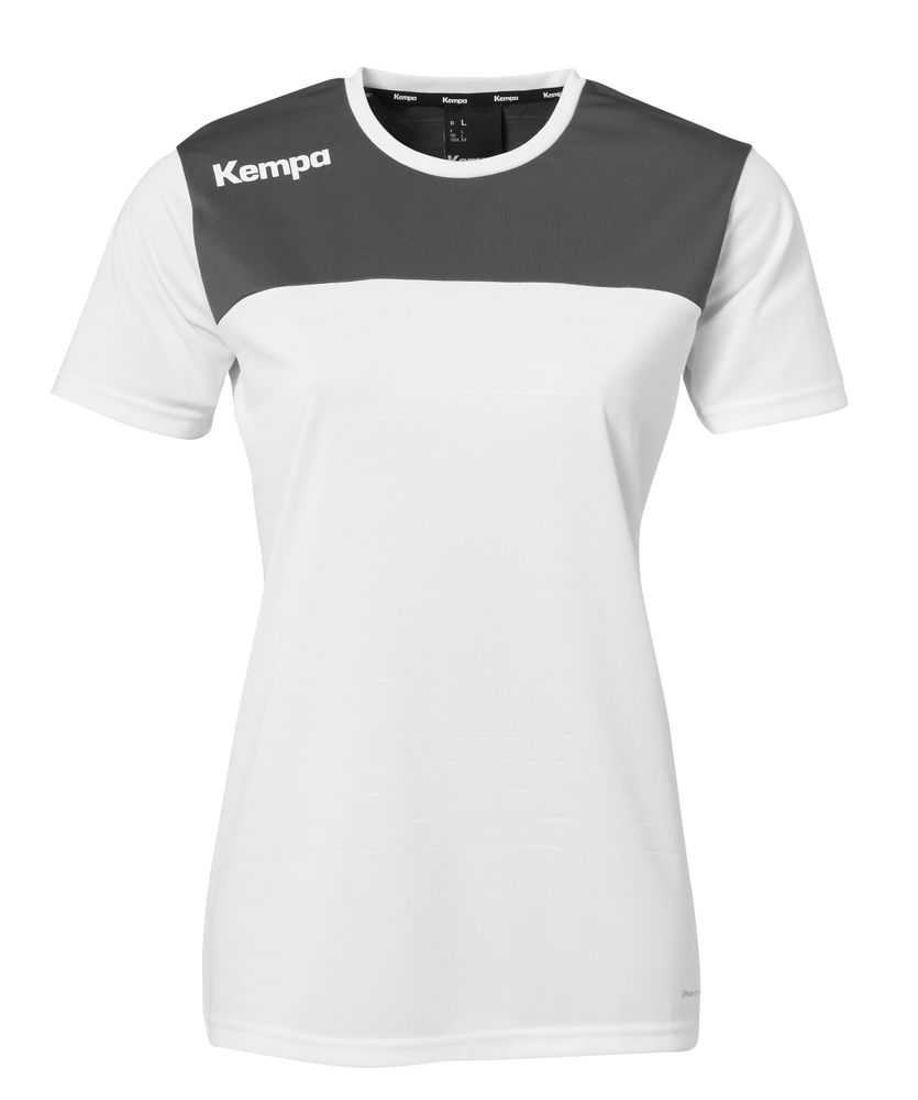 Kempa EMOTION 2.0 SHIRT WOMEN - weiß/anthra