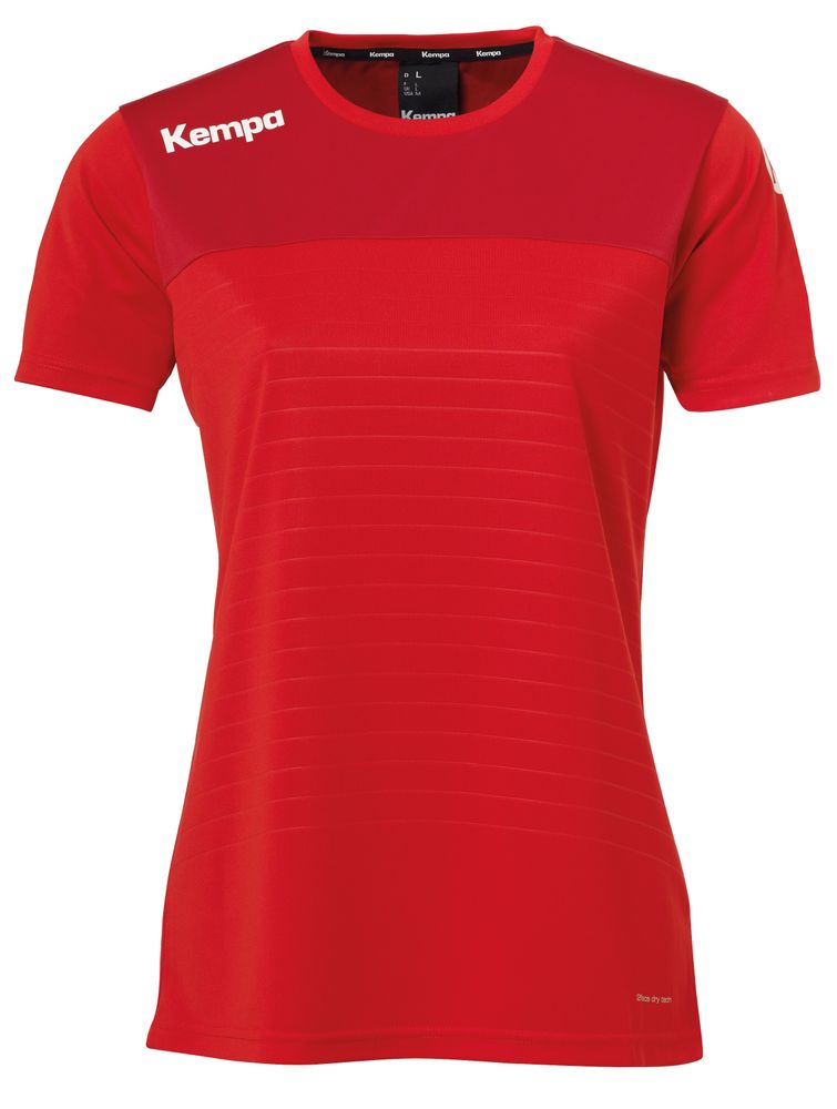 Kempa EMOTION 2.0 SHIRT WOMEN - rot/chilirot