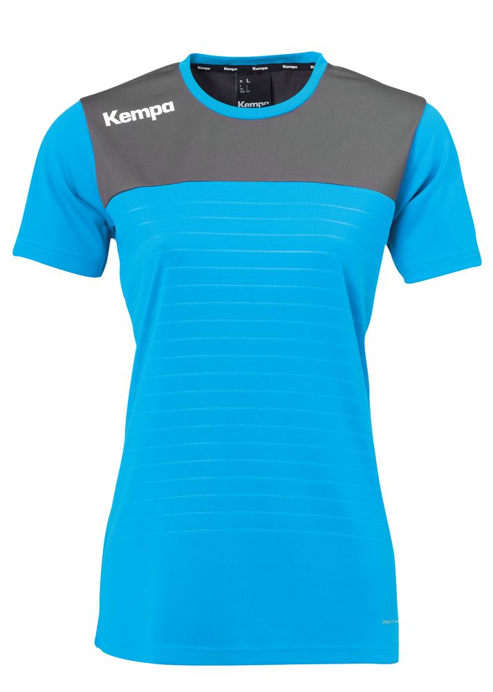 Kempa EMOTION 2.0 SHIRT WOMEN - kempablau/anthra