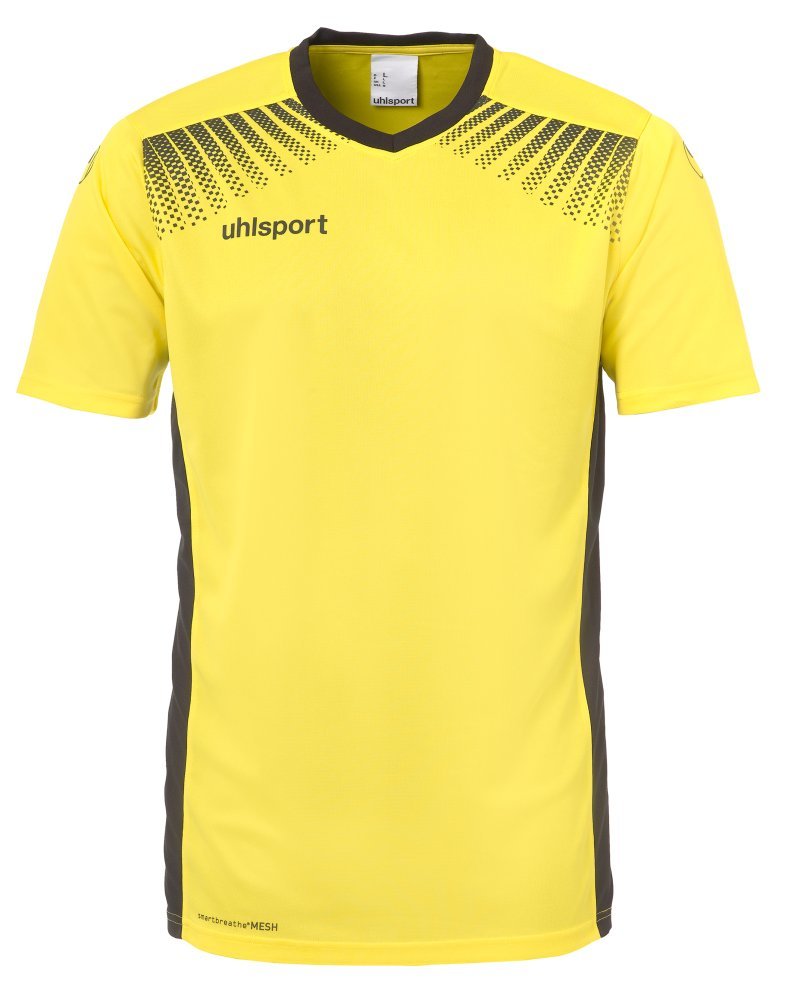 Uhlsport GOAL TRIKOT KA - limonengelb/schwarz