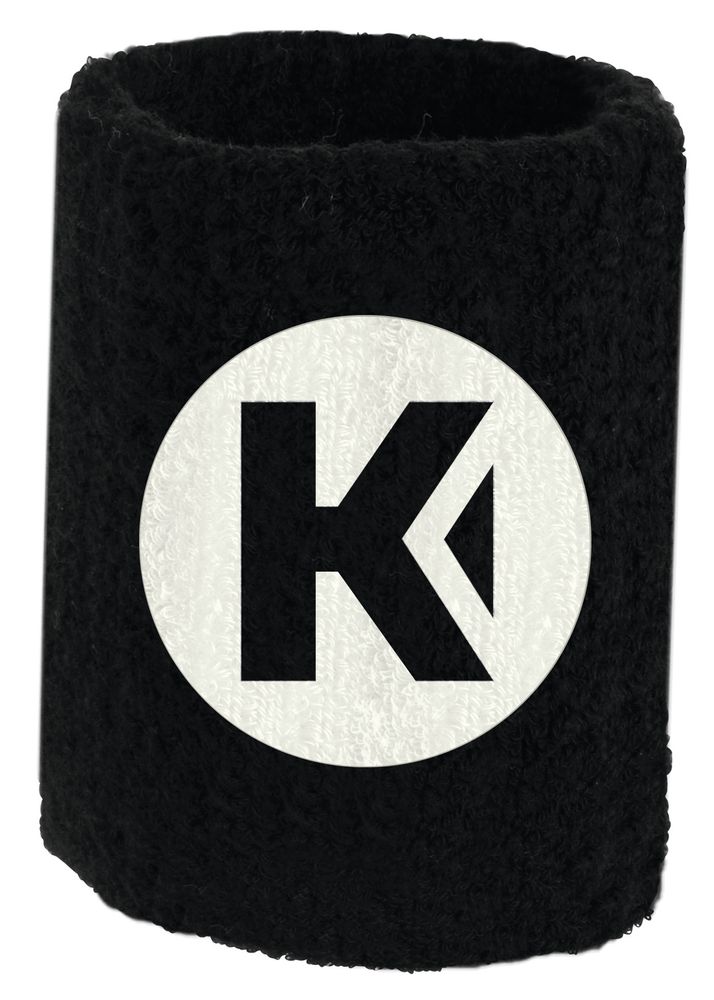 Kempa Schweißband kurz 6er Pack - schwarz
