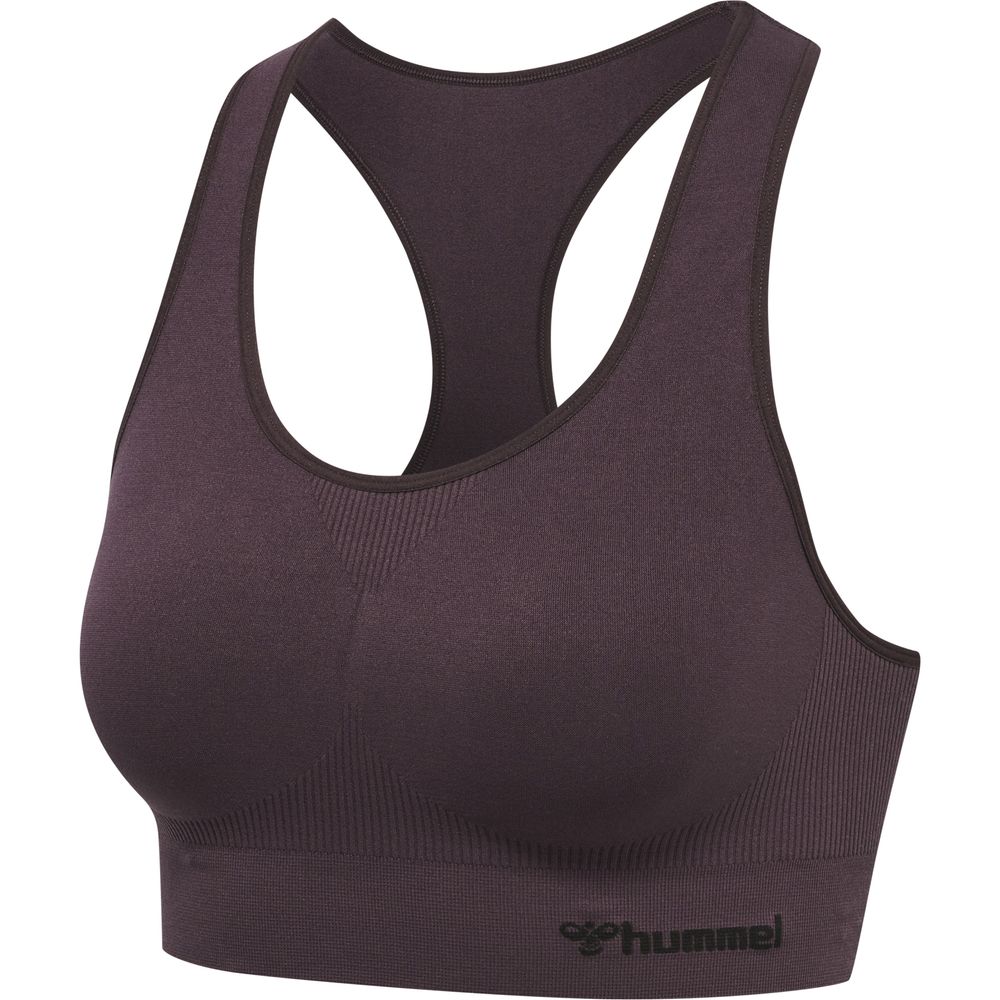 Hummel hmlTIF SEAMLESS SPORTS TOP - fudge