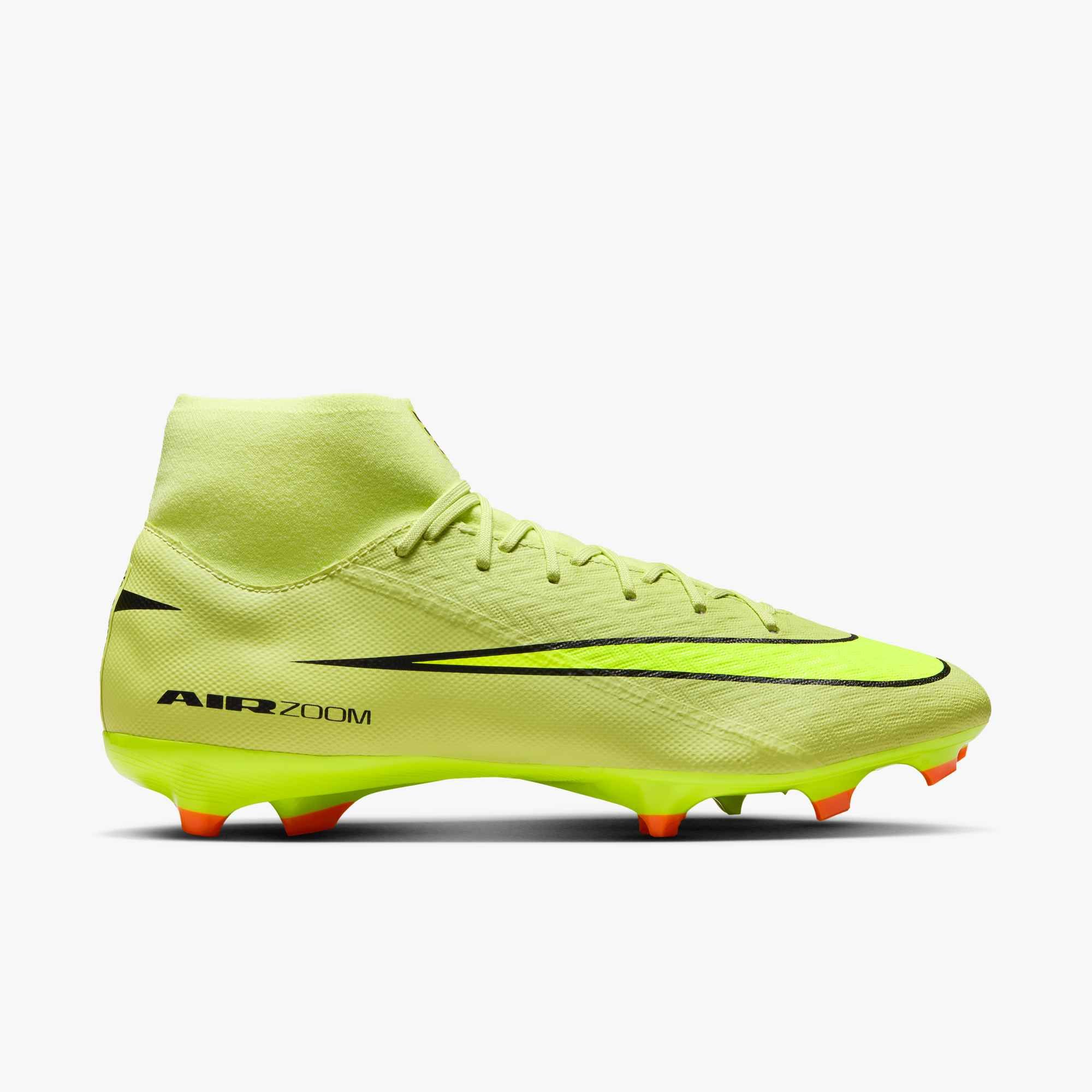 Nike Zm Superfly 10 Acad Fg/Mg - limelight/volt-hyper crimson