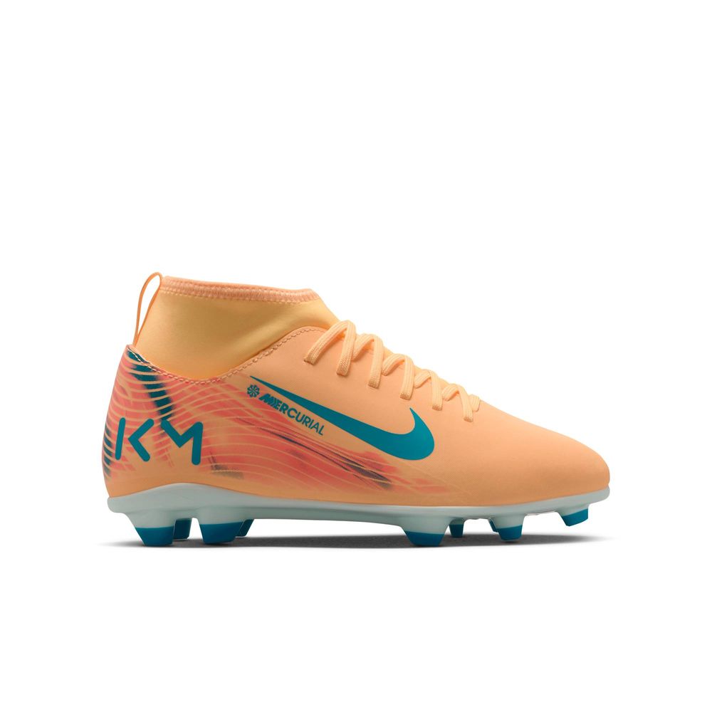 Nike Jr Superfly 10 Club Km Fg/Mg - melon tint/neo turq-igloo