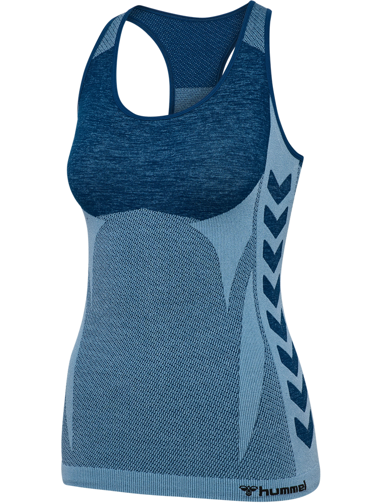 Hummel Hmlclea Seamless Top - navy peony/faded denim