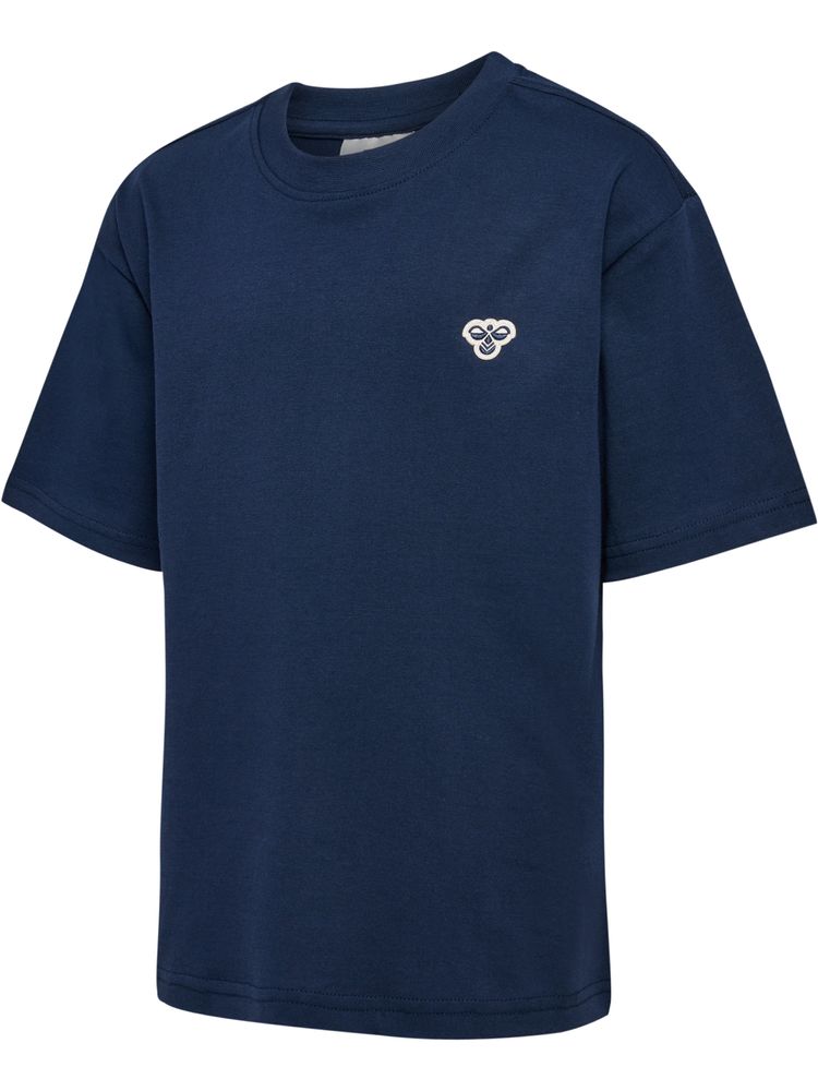 Hummel Hmljr Loose T-Shirt S/S Bee - dress blues