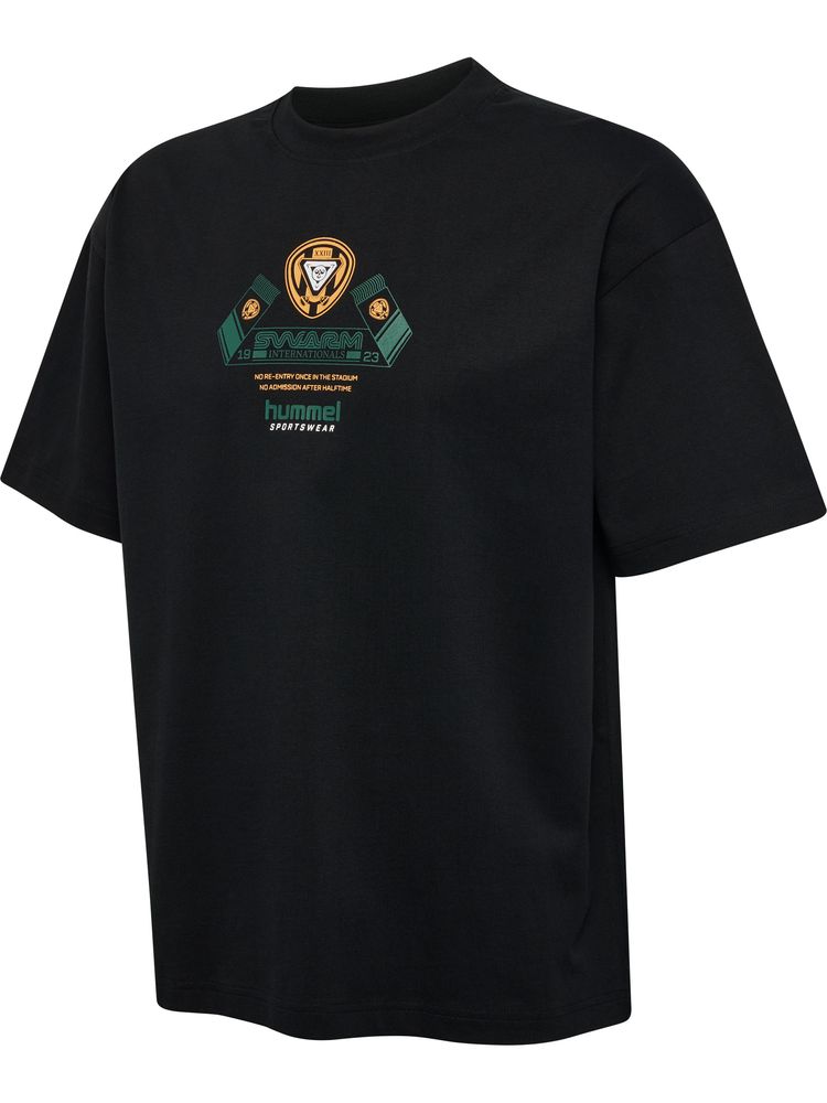 Hummel Hmlloose T-Shirt S/S Scarf - black