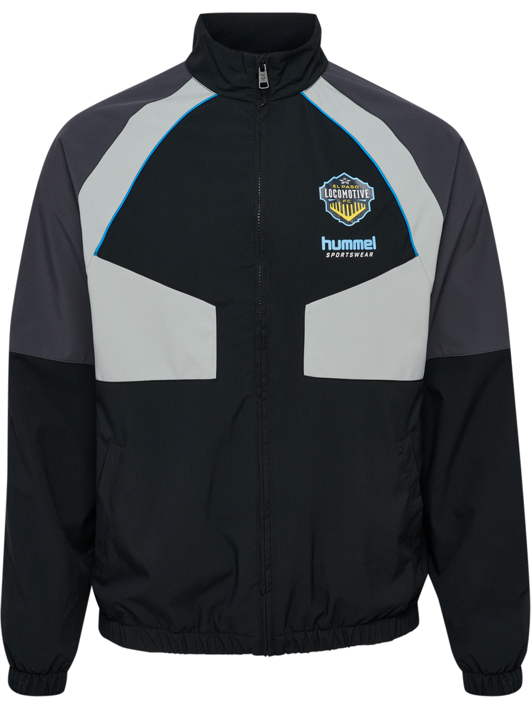 Hummel Hmlloose Track Zipjacket Sw El Paso - black
