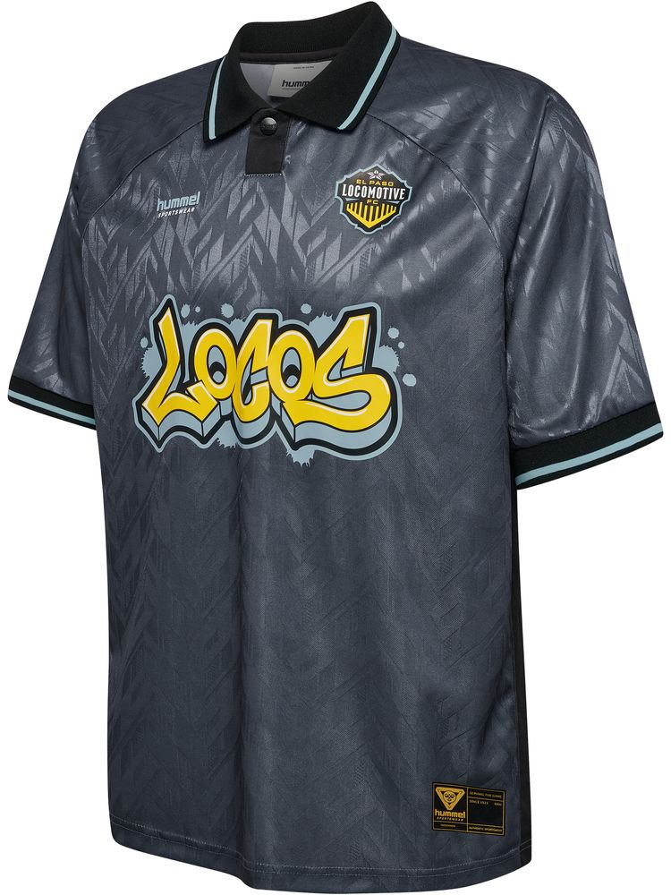 Hummel Hmlloose Soccer Jersey S/S El Paso - black