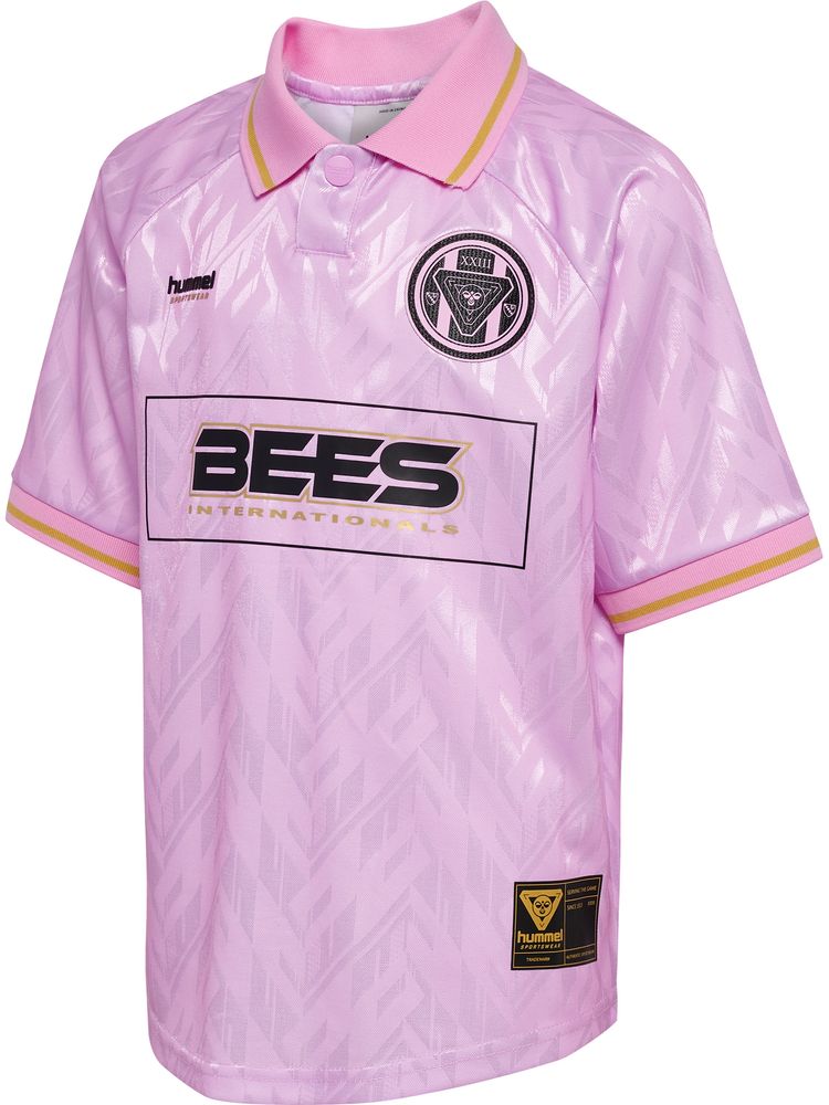 Hummel Hmljr Loose Bay Soccer Jersey S/S - pastel lavender