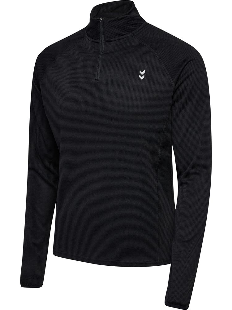 Hummel Hmlpulse Half Zip Midlayer - black