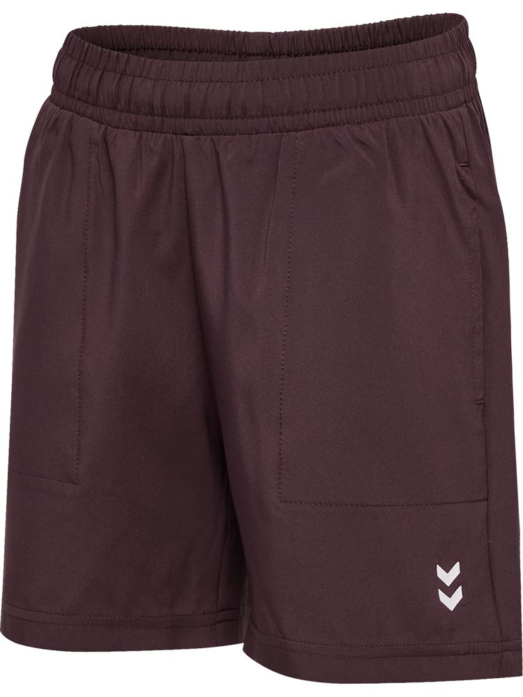 Hummel Hmljr Pulse Workout Shorts - fudge