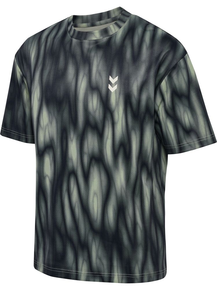 Hummel Hmlhiit Aop Loose T-Shirt S/S - seagrass