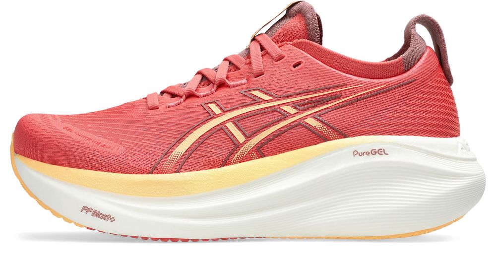 Asics Gel-Nimbus 27 - dark pink clay/orange glow