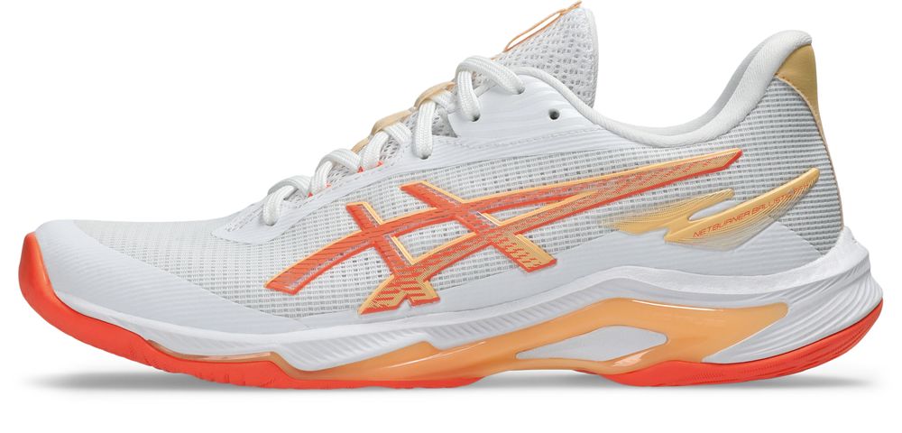 Asics Netburner Ballistic Ff 4 - white/vivid coral