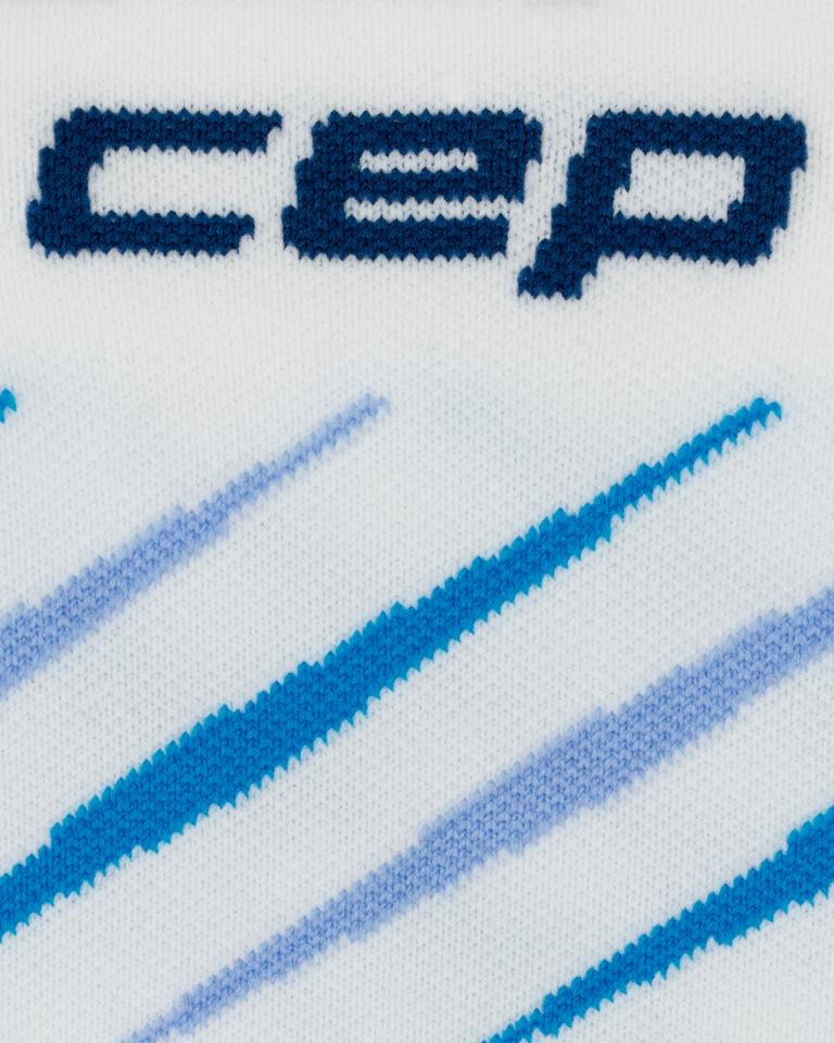 Cep CEP run socks, mid cut, 5.0, w - white