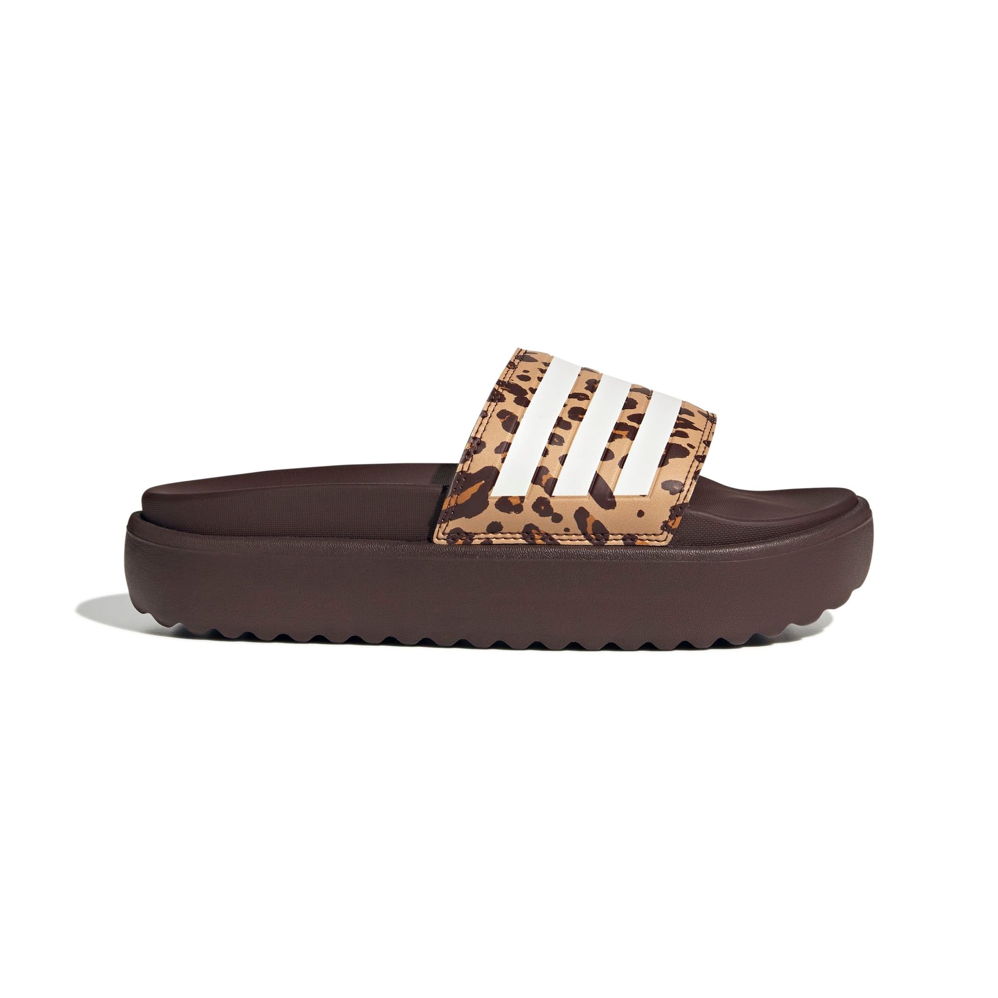 Adidas ADILETTE PLATFORM - SHABRN/FTWWHT/MAGBEI
