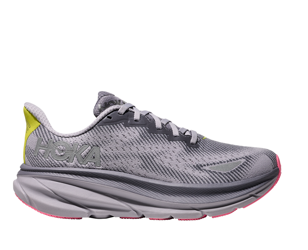 Hoka W Clifton 9 Gtx - grey skies / foggy grey