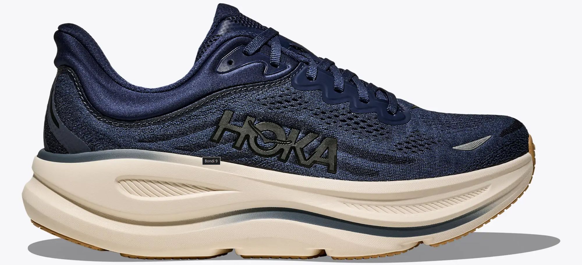 Hoka M Bondi 9 - midnight blue / varsity navy