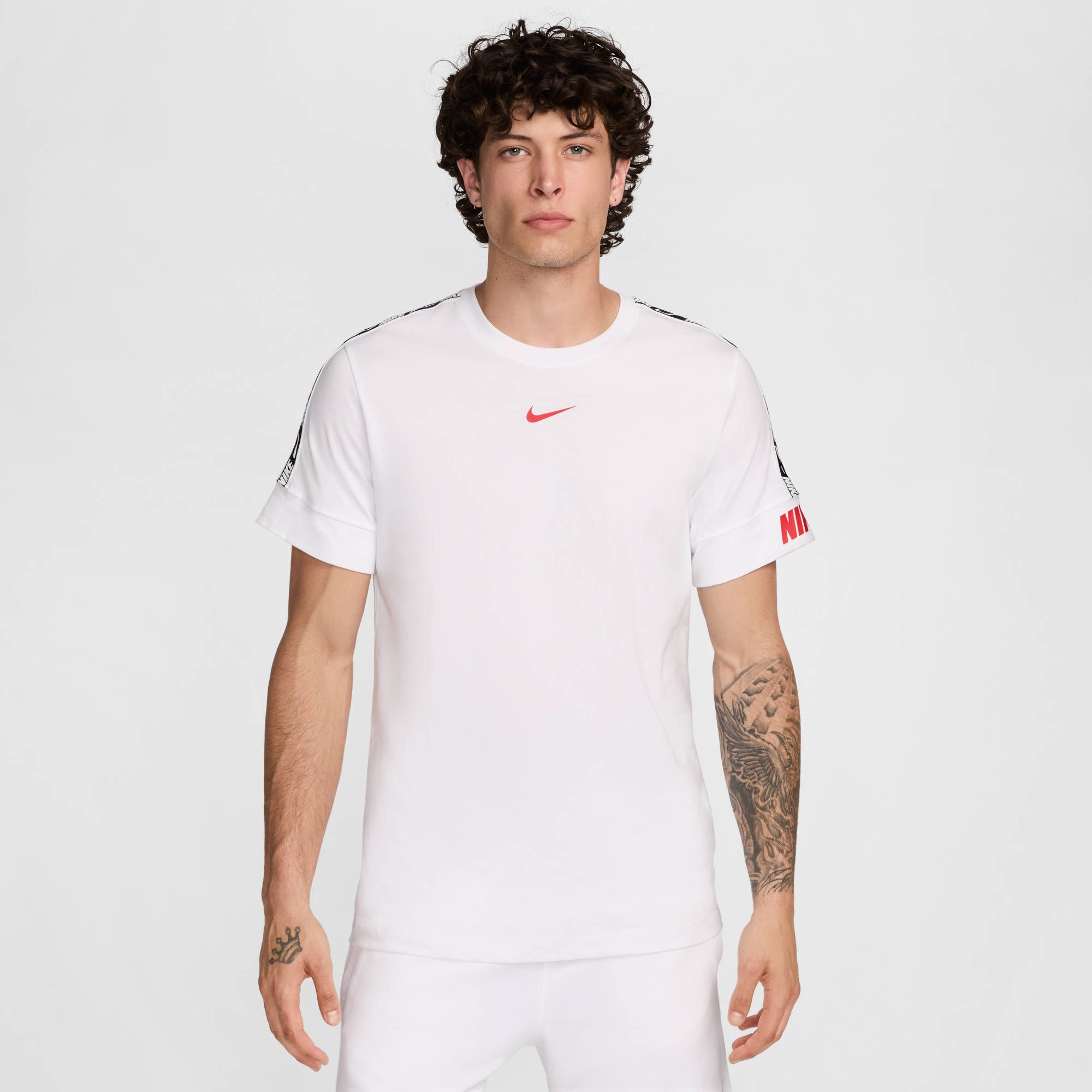 Nike M NSW SS REPEAT TEE - WHITE