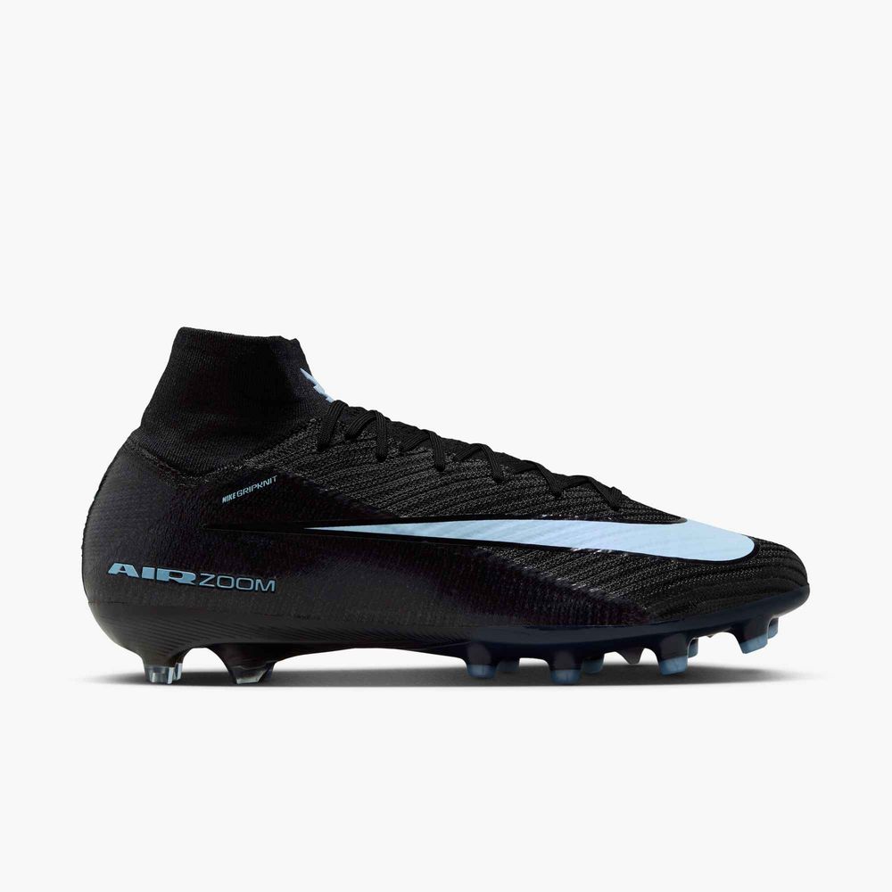Nike ZM SUPERFLY 10 ELITE AG-PRO - BLACK/ICE BLUE