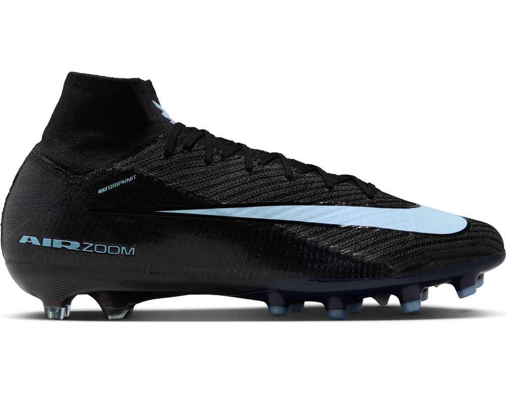 Nike ZM SUPERFLY 10 ELITE AG-PRO - BLACK/ICE BLUE