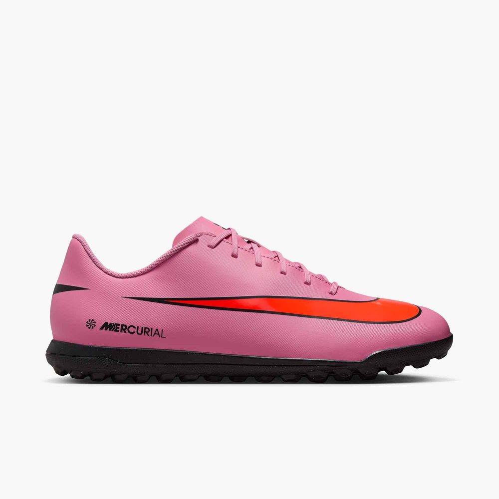 Nike VAPOR 16 CLUB TF - MAGIC FLAMINGO/BLACK-TOTAL CRIMSON