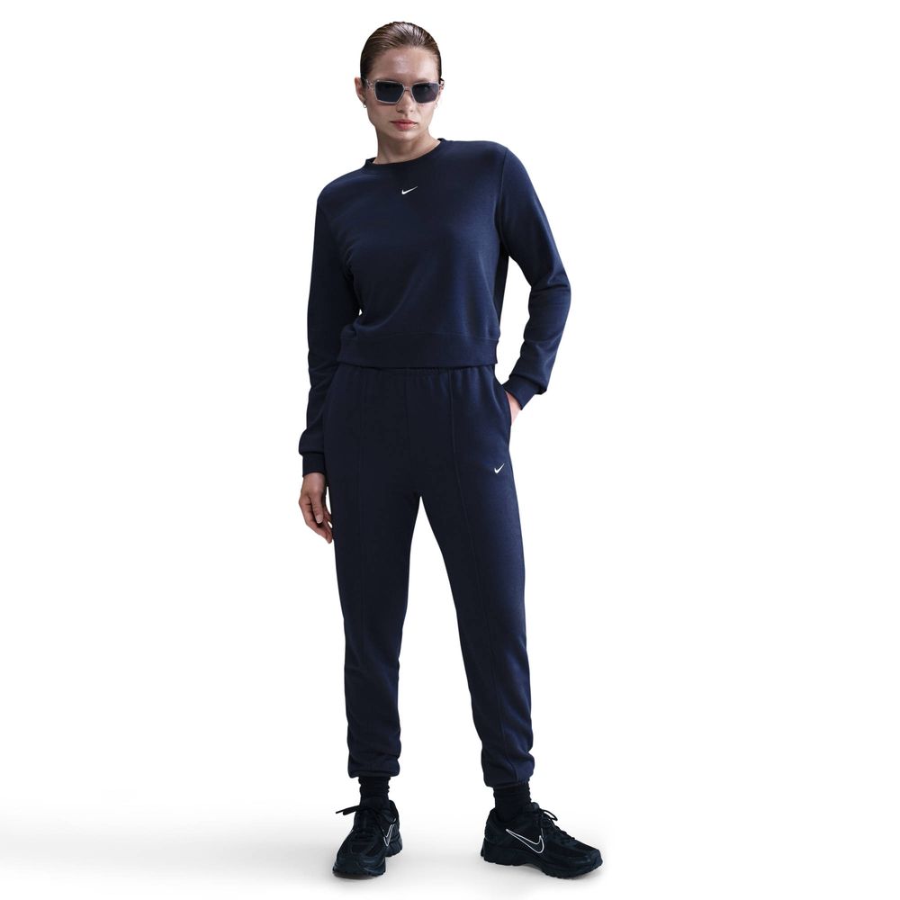 Nike W NSW NK CHLL FT HR SWTPNT - MIDNIGHT NAVY/SAIL