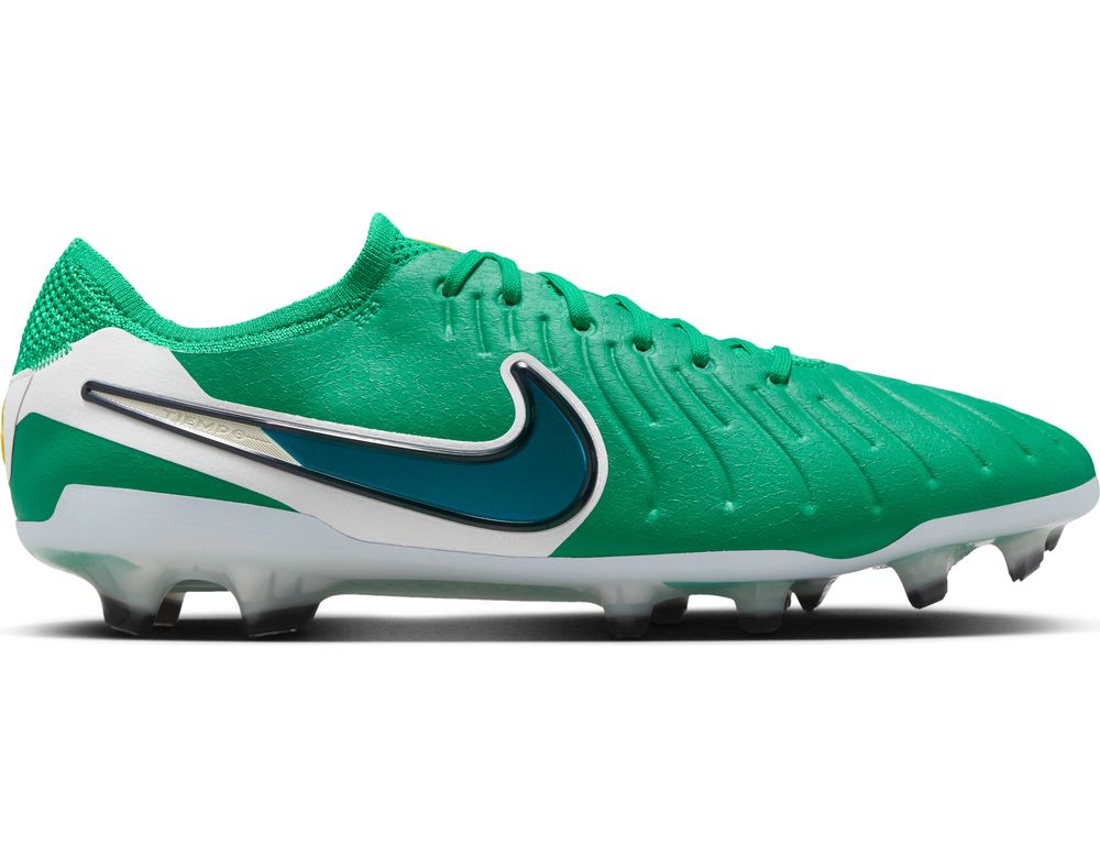 Nike LEGEND 10 ELITE FG LV8 - STADIUM GREEN/DARK OBSIDIAN
