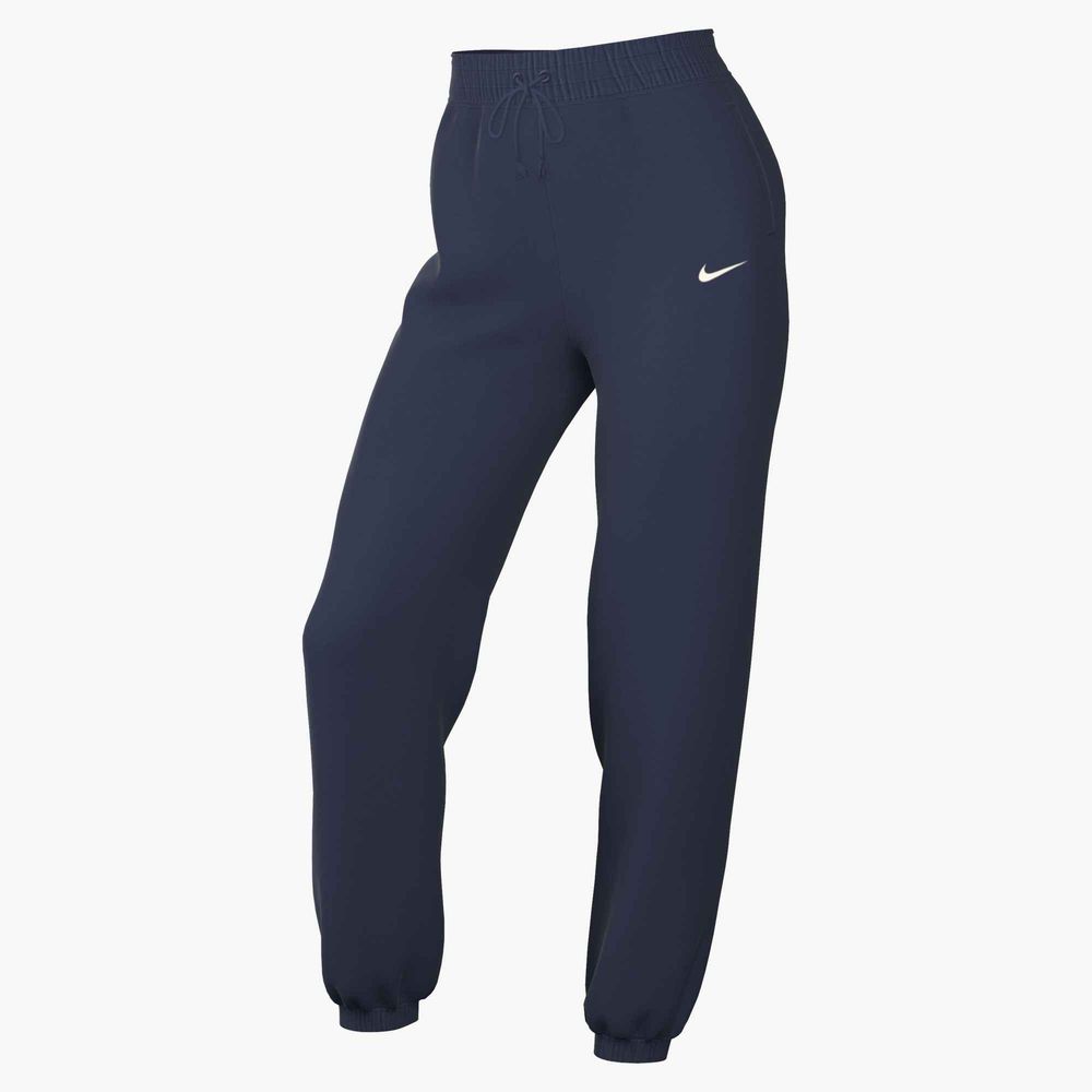 Nike W Nsw Phnx Flc Hr Os Pant 2 - midnight navy/sail