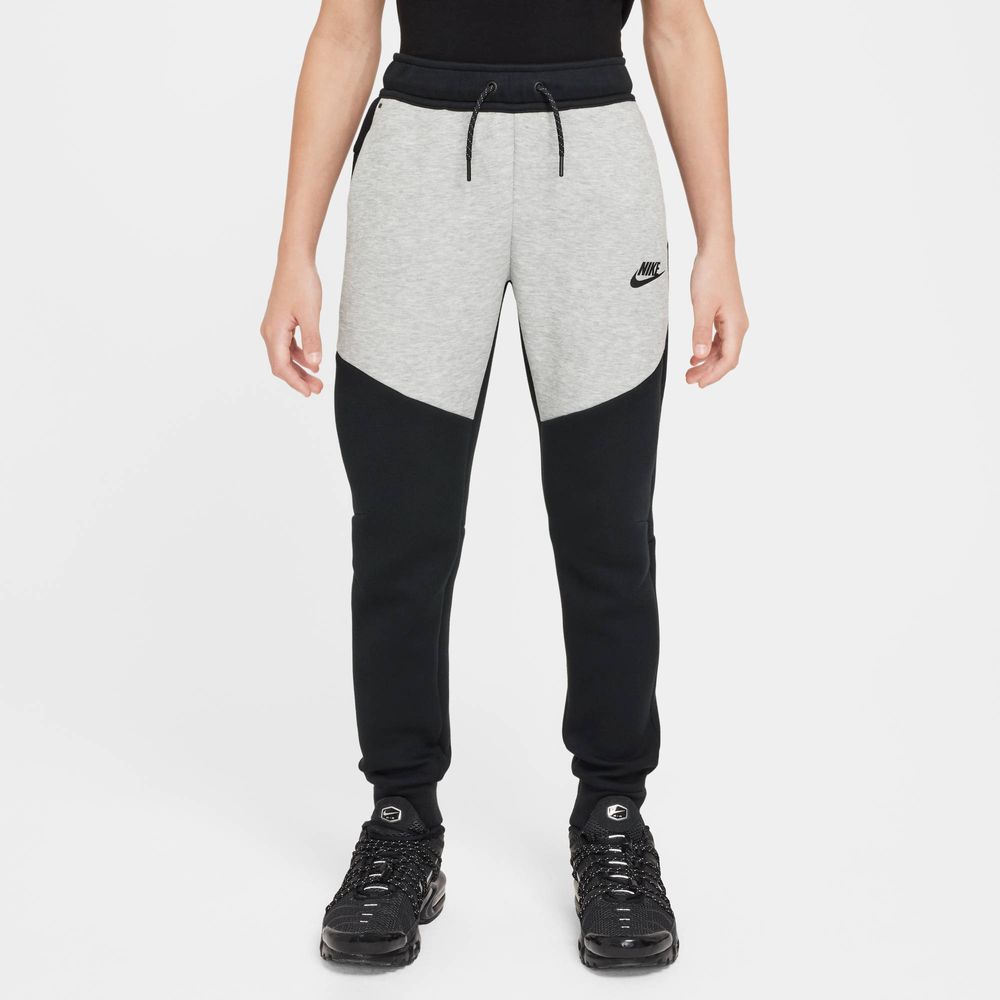 Nike B Nsw Tch Flc Jggr - Pd - black/dk grey heather/black/black