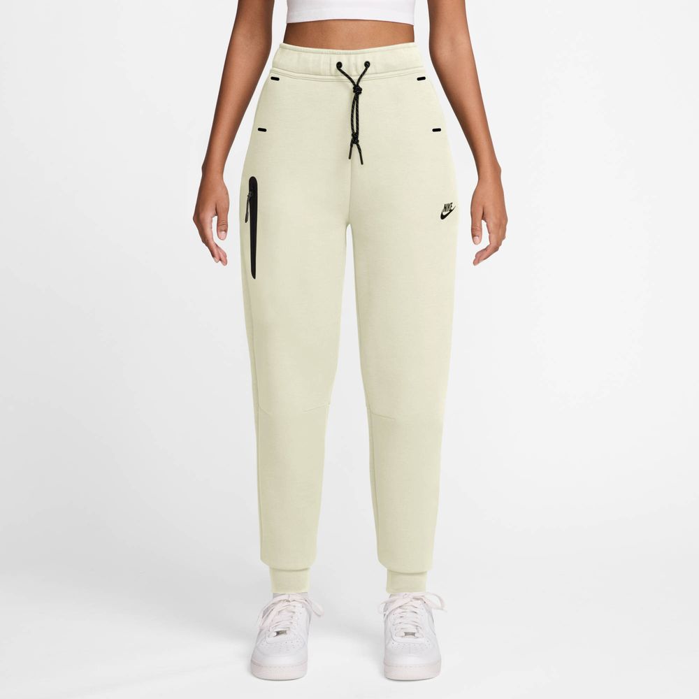 Nike W Nsw Tch Flc Mr Jgger 2 - sail/black