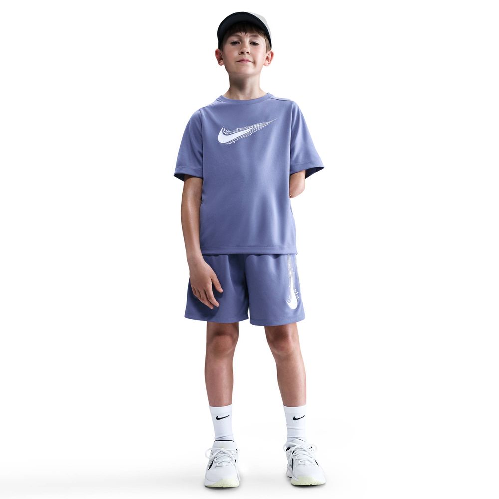 Nike B Nk Df Multi Ss Top Hbr - world indigo/white
