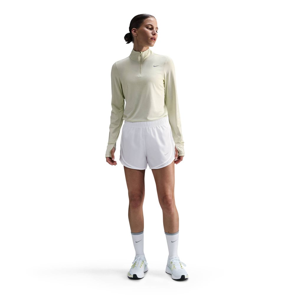 Nike W Nk Tempo Df Mr 3" Short - white/white/white/reflective silv