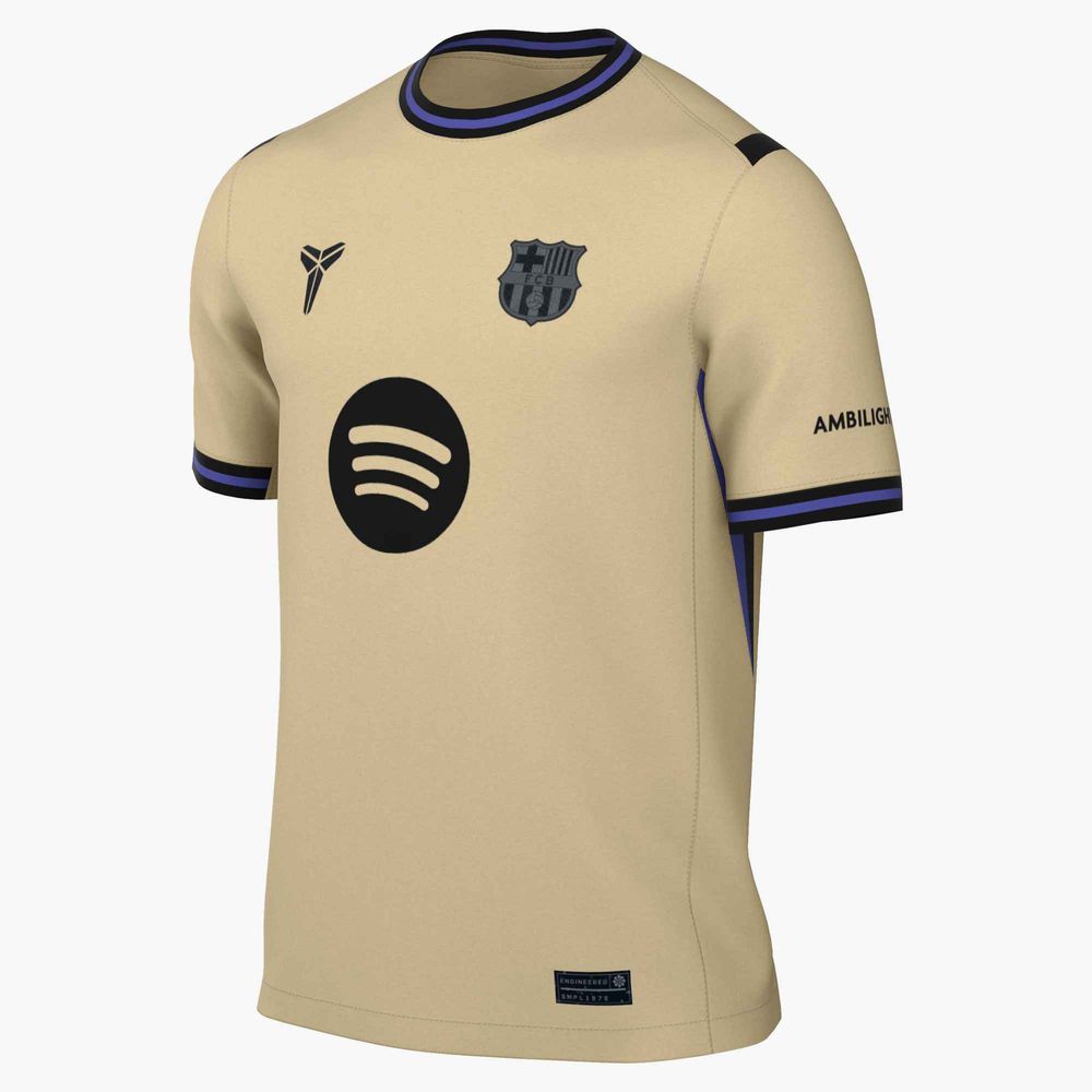 Nike Fcb M Nk Df Jsy Ss Stad Aw - team gold/team gold/persian violet/