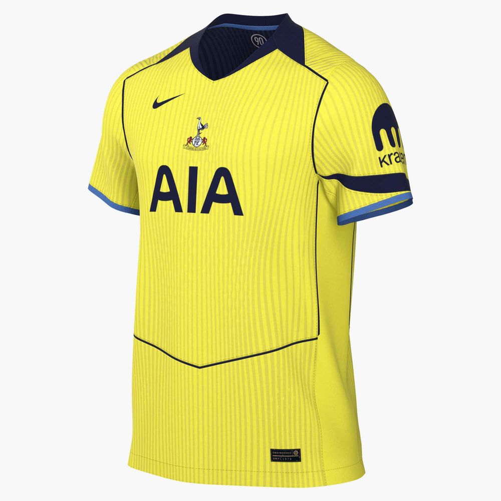 Nike Thfc Mnk Dfadv Jsy Ss Match 3R - dynamic yellow/blue void/blue void