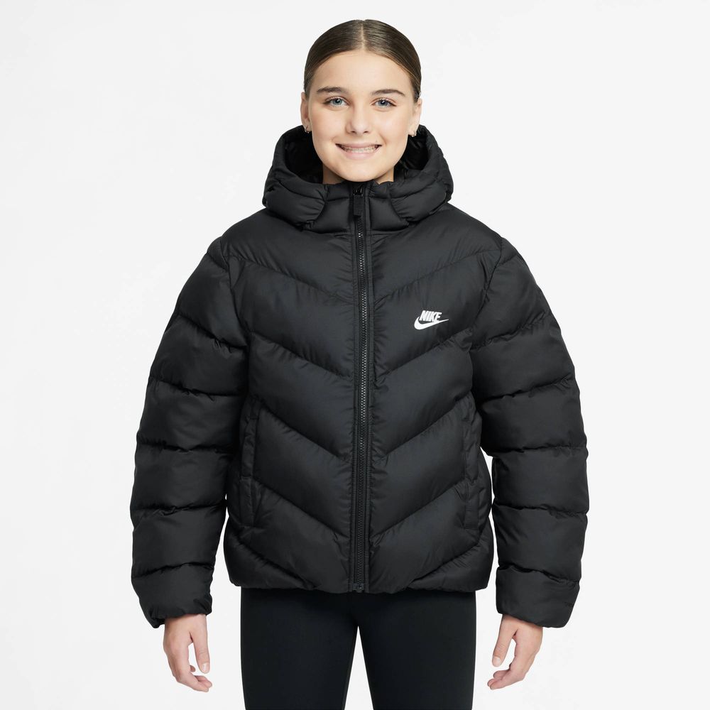 Nike K Nsw Tf Adp Puffer - black/white