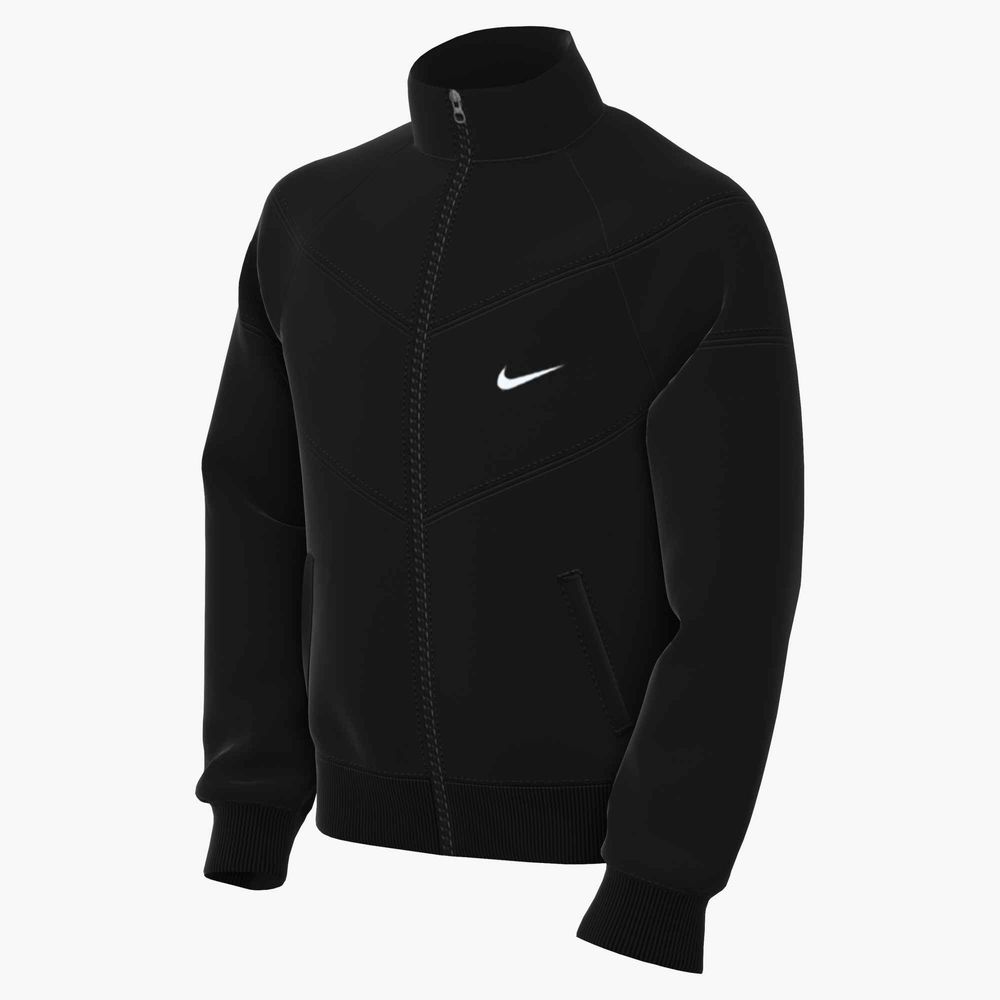 Nike G Nsw Track Jacke Poly Knit - black/black/white