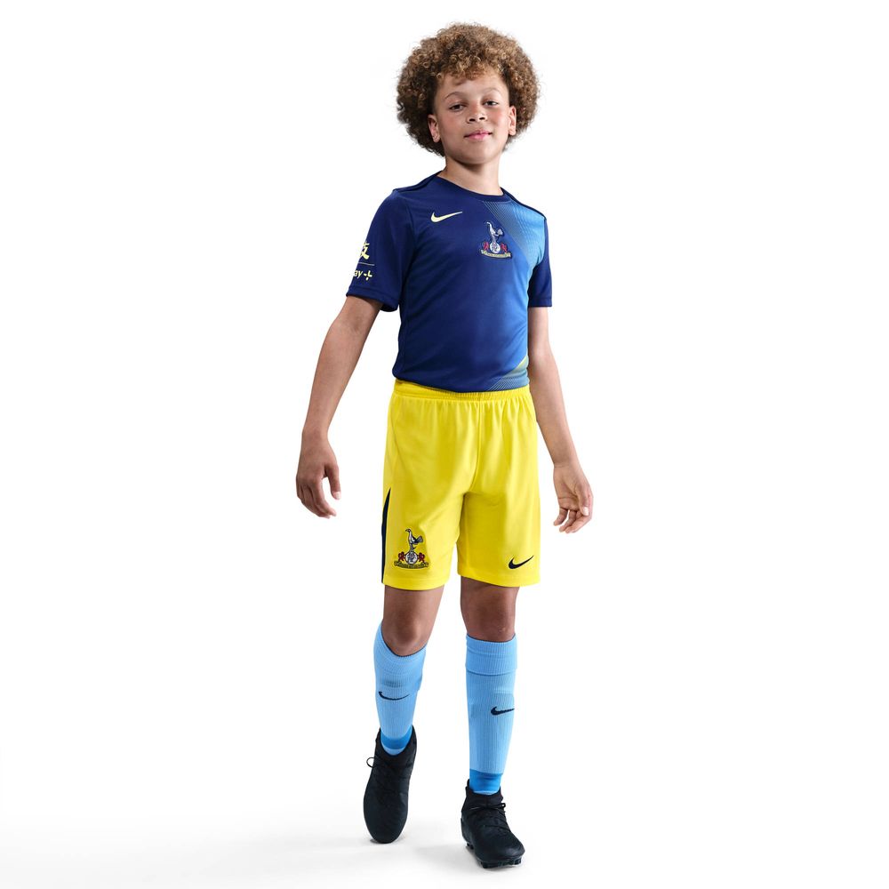 Nike Thfc Y Kinder Nk Df Short Stad 3R - dynamic yellow/blue void/blue void
