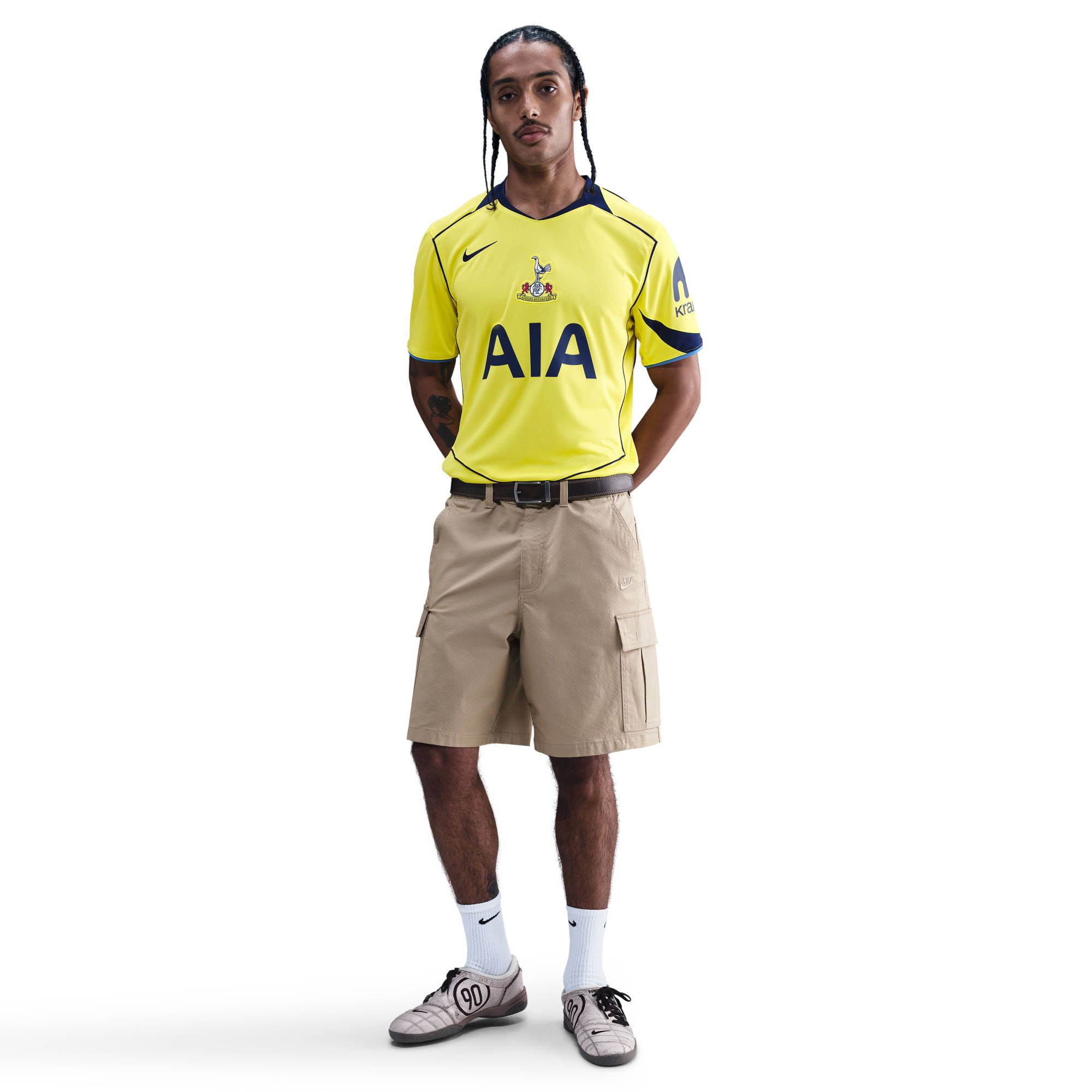 Nike Thfc M Nk Df Jsy Ss Stad 3R - dynamic yellow/blue void/blue void
